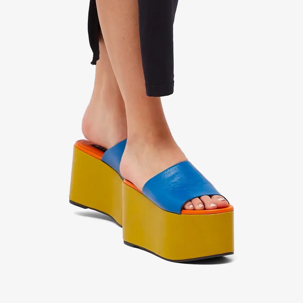 SIMON MILLER BLACKOUT COLOUR BLOCK PLATFORM